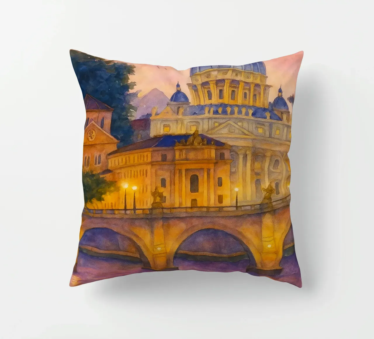 L'immaginazione pittorica vaticana cuscino da Diamond