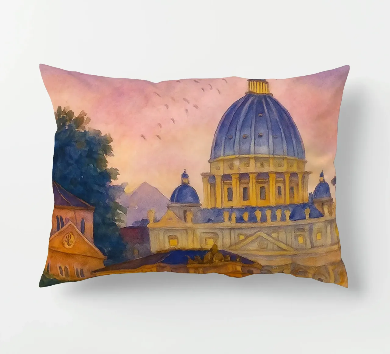 L'immaginazione pittorica vaticana cuscino da Diamond