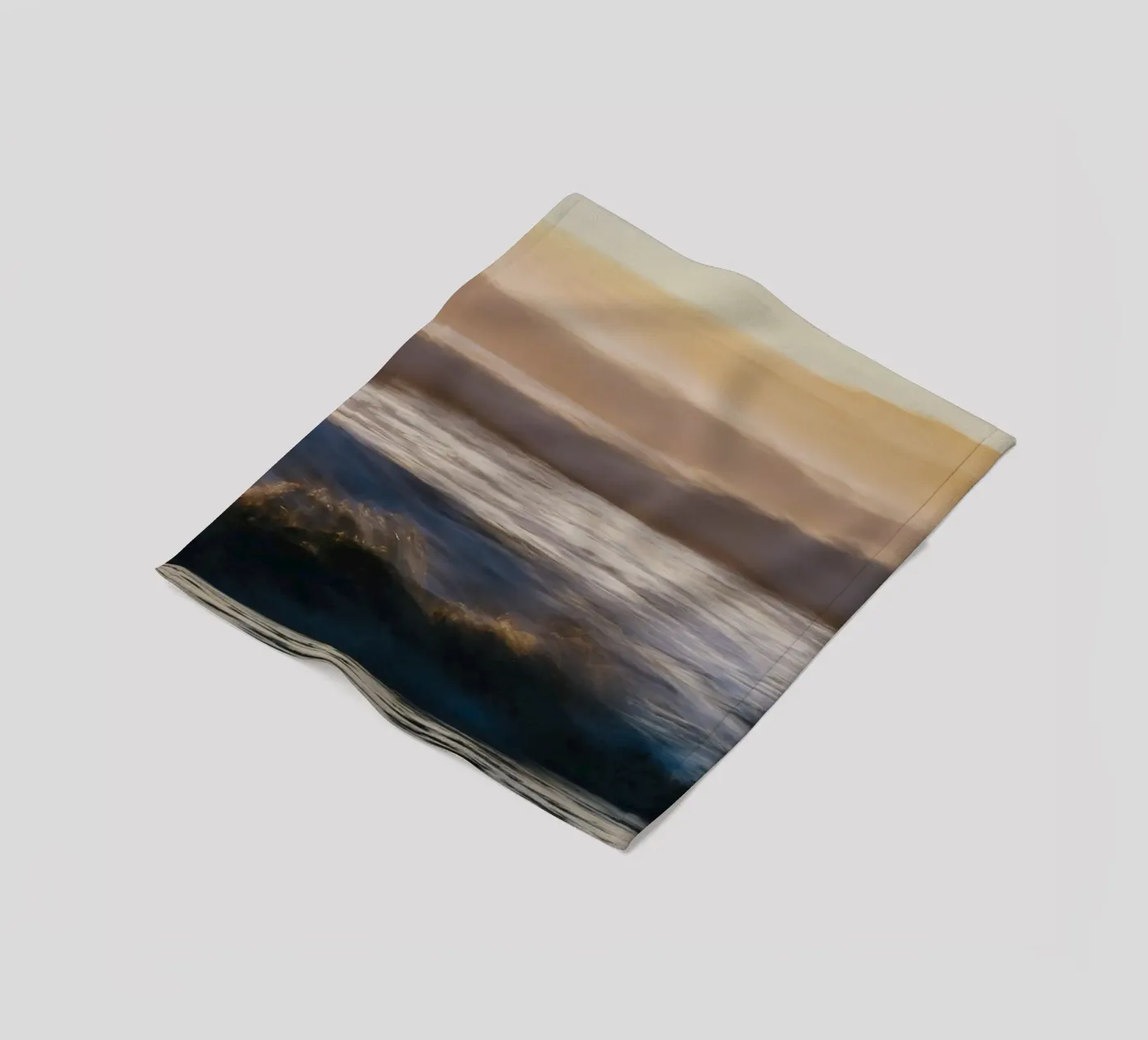 ocean waves fleecedeken van Earthly Visions