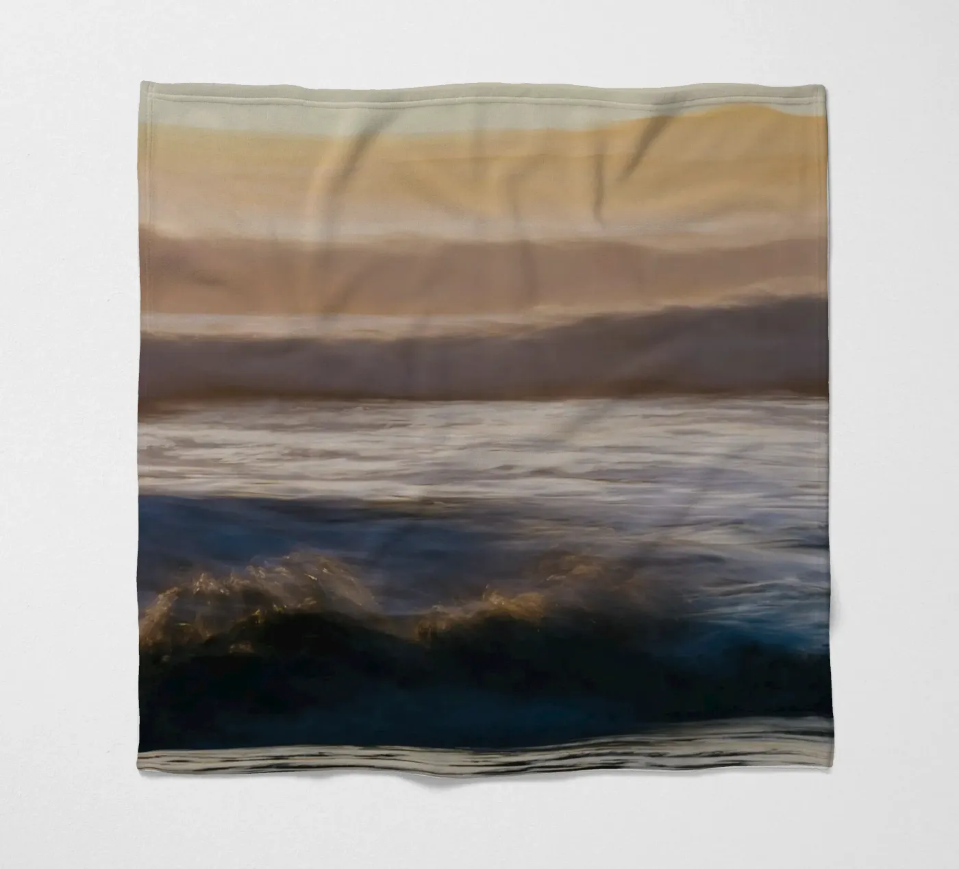 ocean waves fleecedeken van Earthly Visions