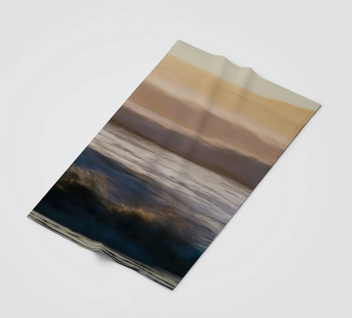 ocean waves fleecedeken van Earthly Visions