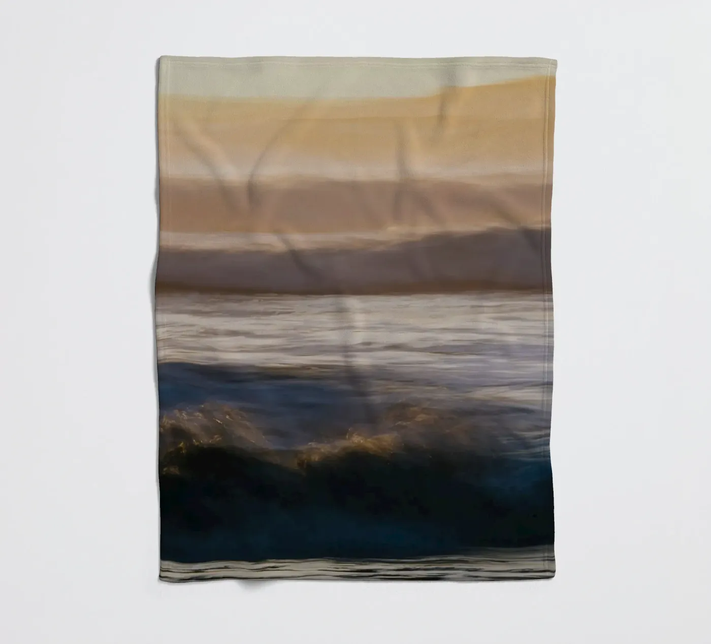 ocean waves fleecedeken van Earthly Visions