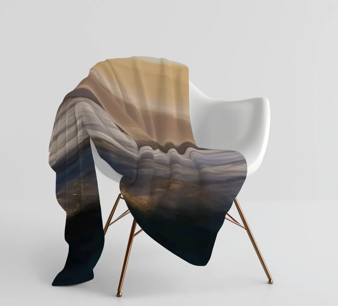 ocean waves fleecedeken van Earthly Visions