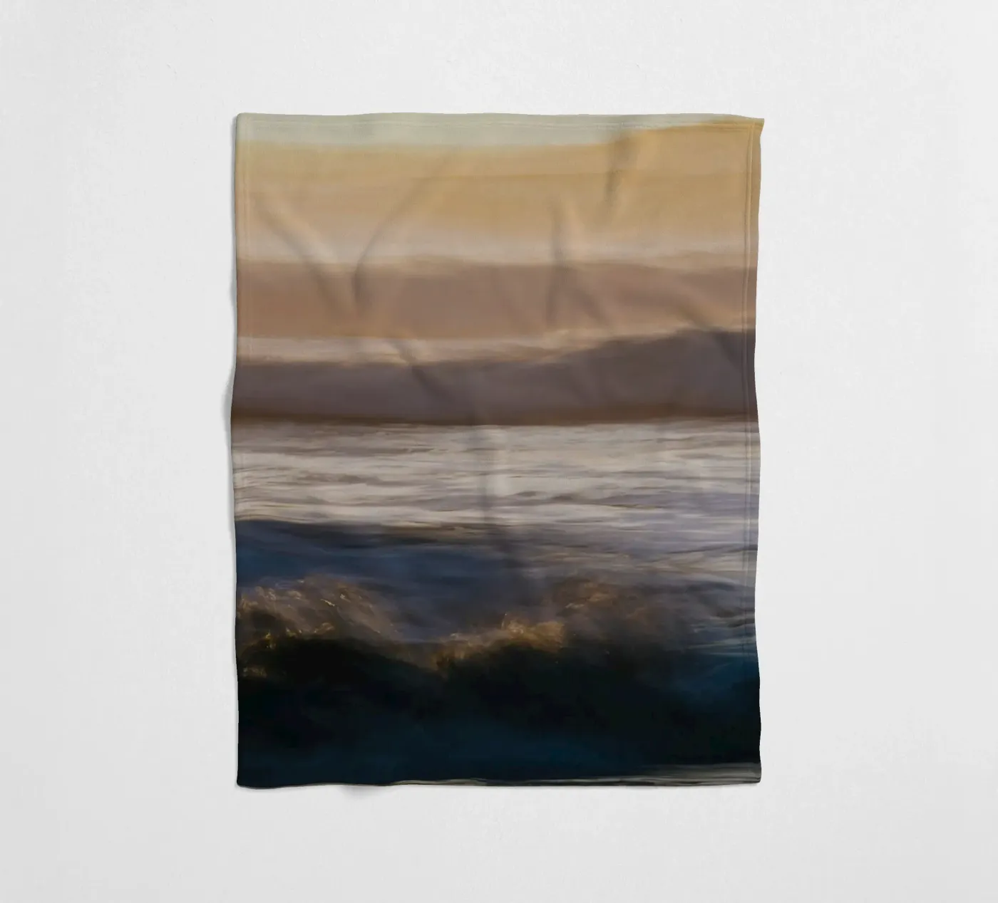 ocean waves fleecedeken van Earthly Visions