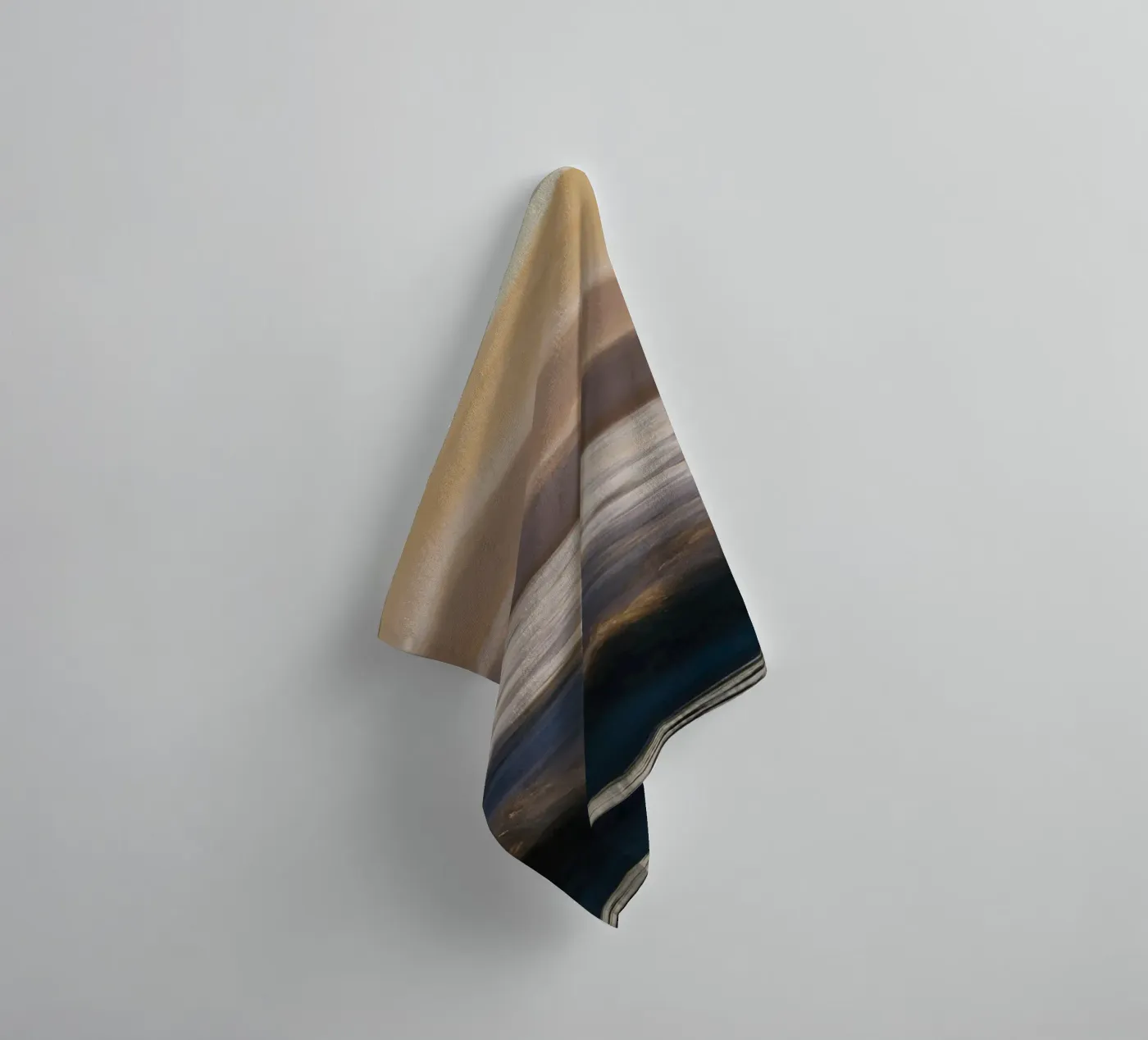 ocean waves badhanddoek van Earthly Visions