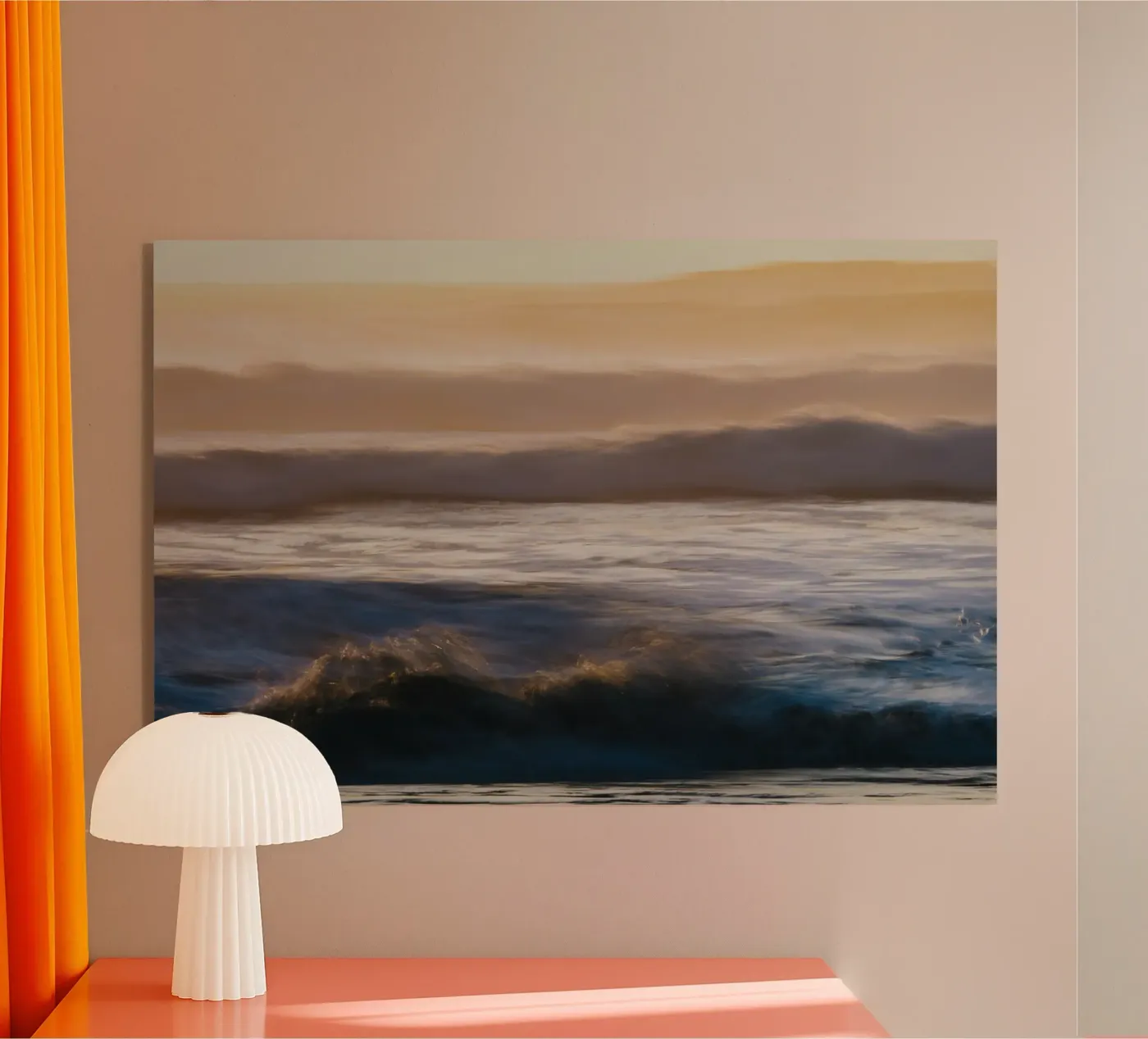 ocean waves acrylic glass by Earthly Visions