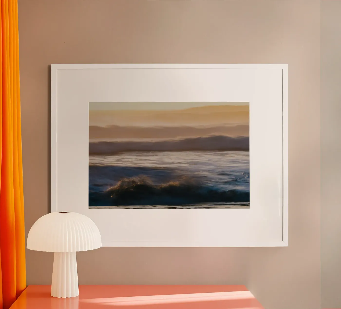 ocean waves poster da Earthly Visions