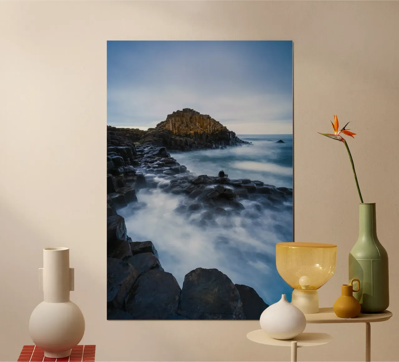 giant s causeway columnas de basalto hahnemühle de Earthly Visions