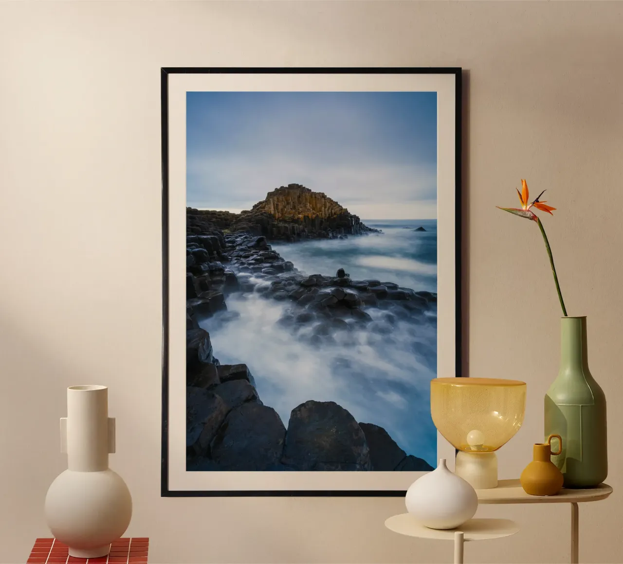 giant s causeway columnas de basalto hahnemühle de Earthly Visions