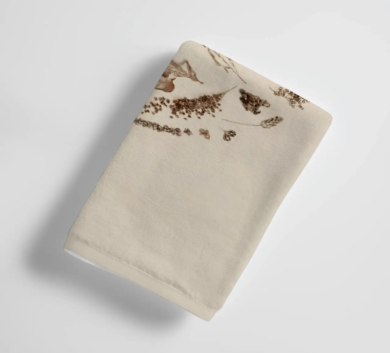 foglie fiori asciugamano da bagno da Earthly Visions