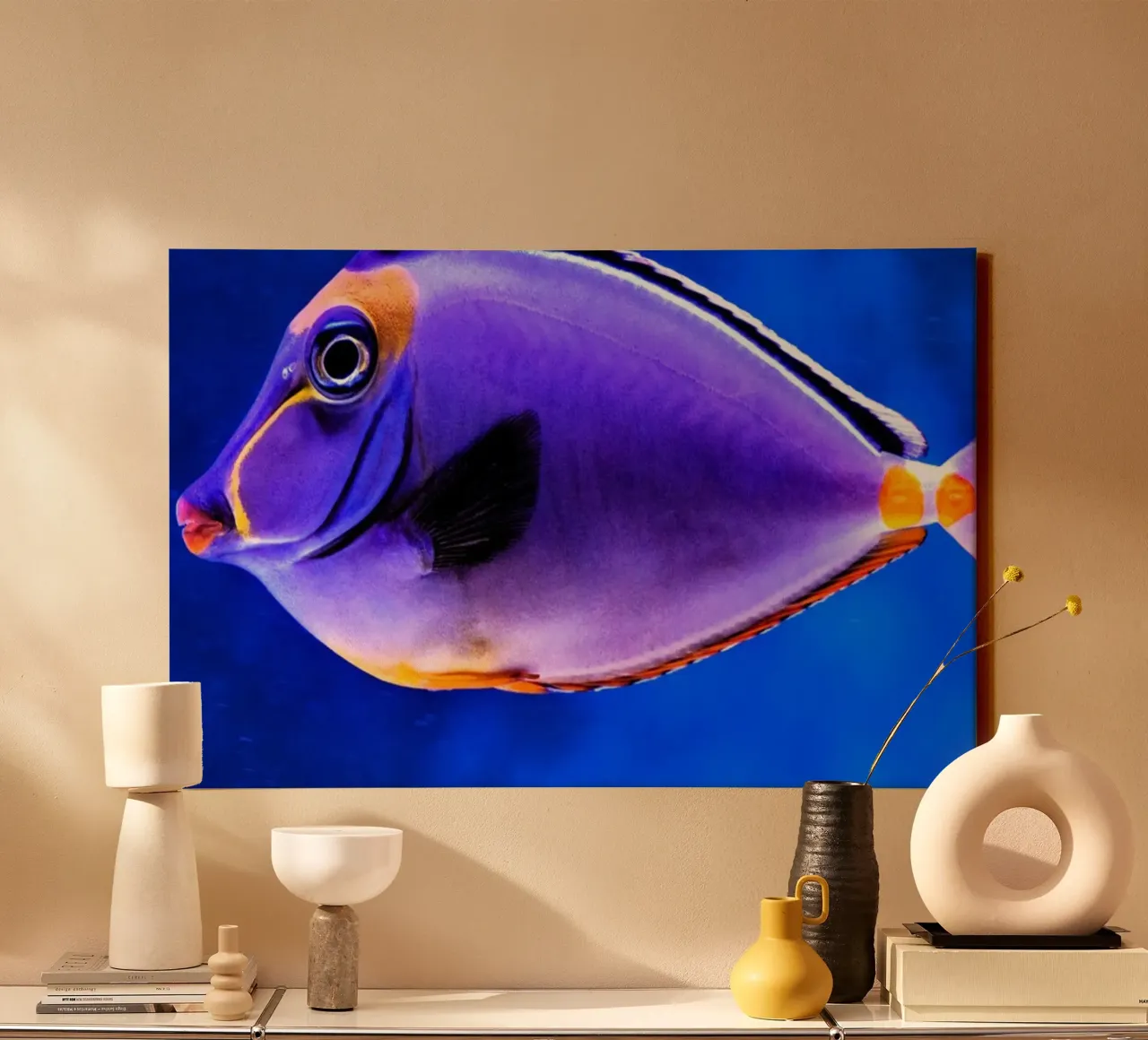 Chirurgijnvis canvas met Baklijst van Nature's Palette
