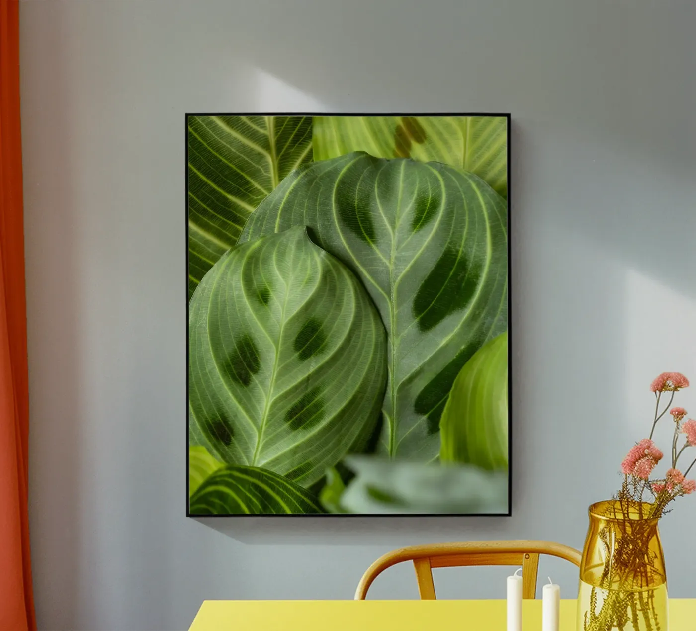 foglie verdi plexiglass da Earthly Visions