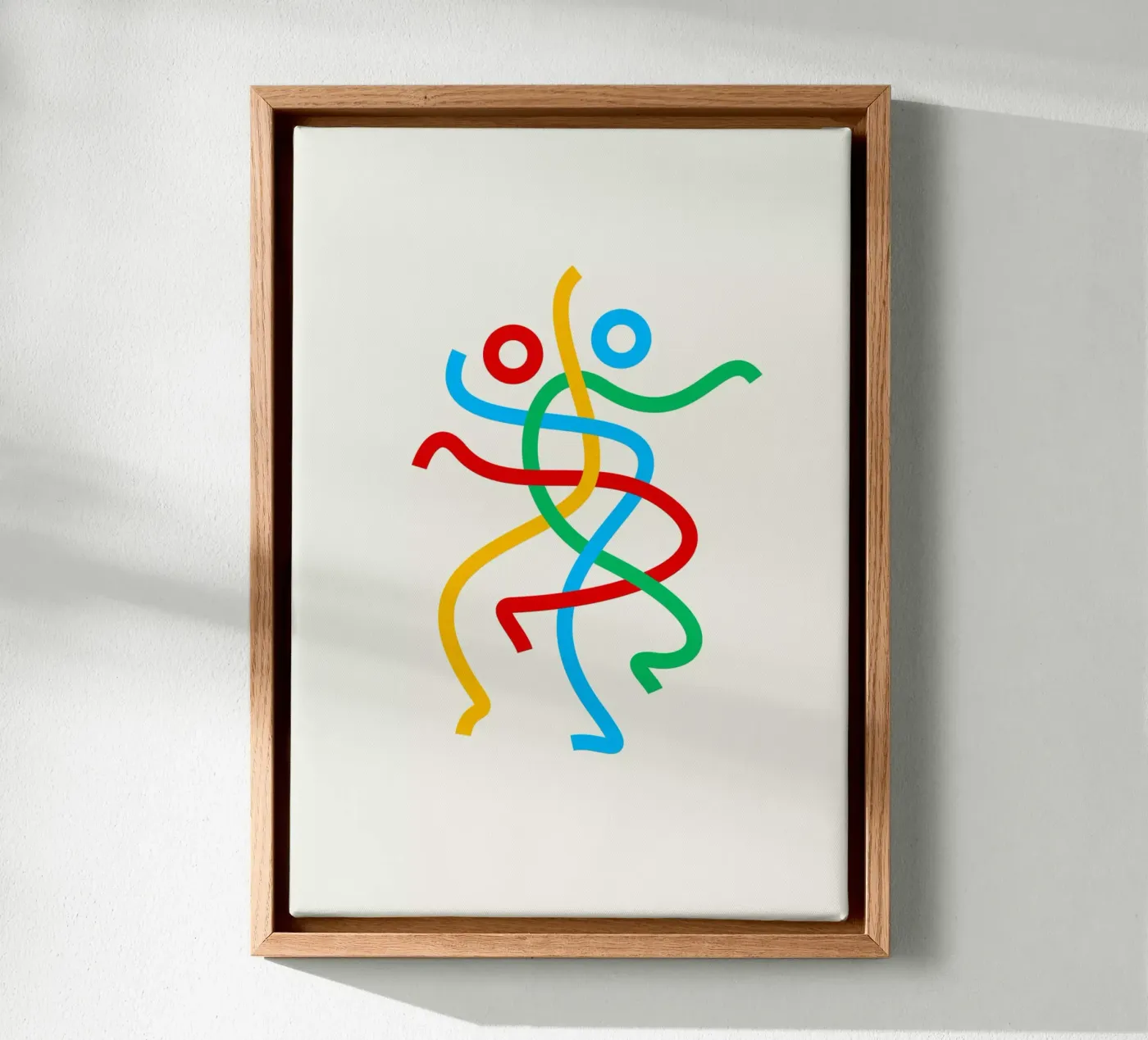Danceknot canvas van Wuukasch