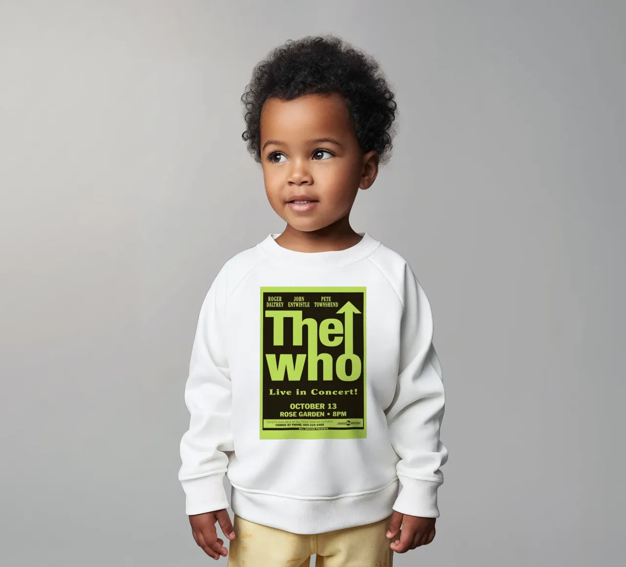 The Who Rose Garden Portland Oregon October 13 1996 baby sweatshirt by DGUnder