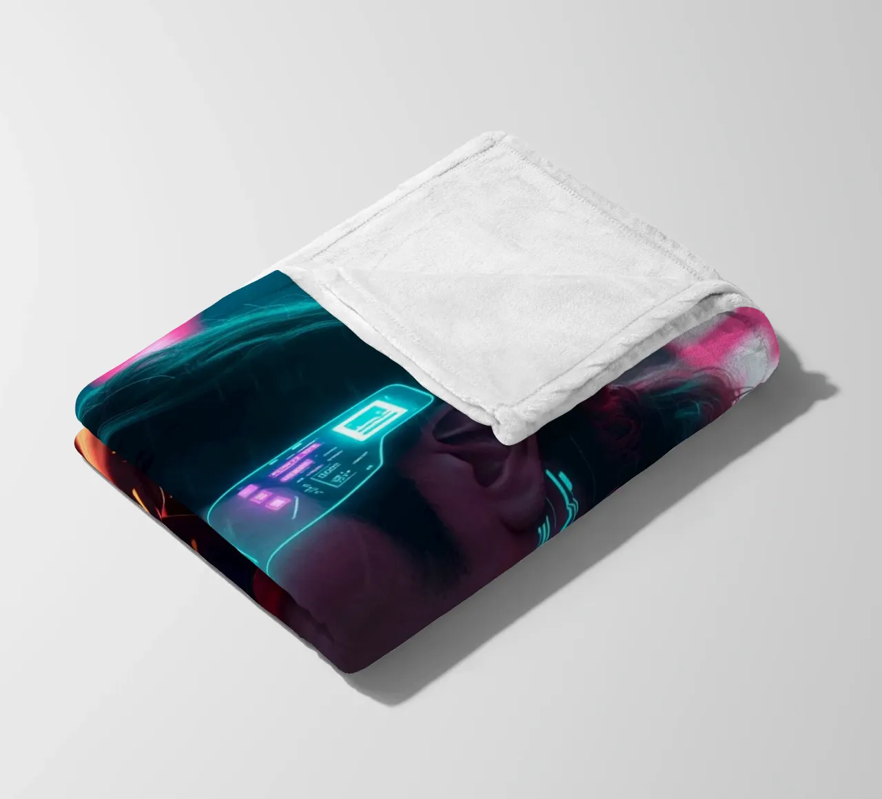 Michael Jackson - Cyber Punk art (1) coperta in pile da Lembayung art