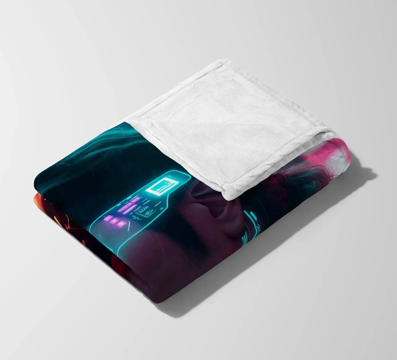 Michael Jackson - Cyber Punk art (1) coperta in pile da Lembayung art