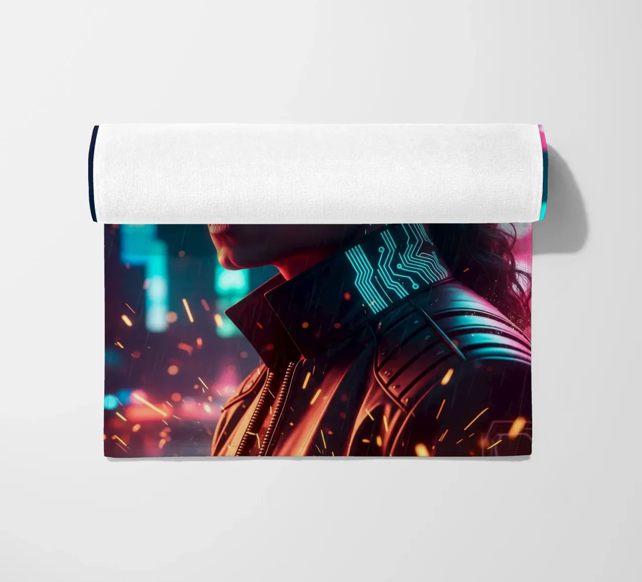 Michael Jackson - Cyber Punk art (1) telo mare da Lembayung art