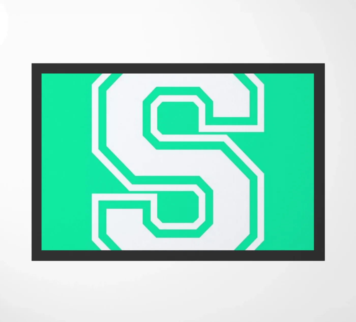S deurmat van Studio One