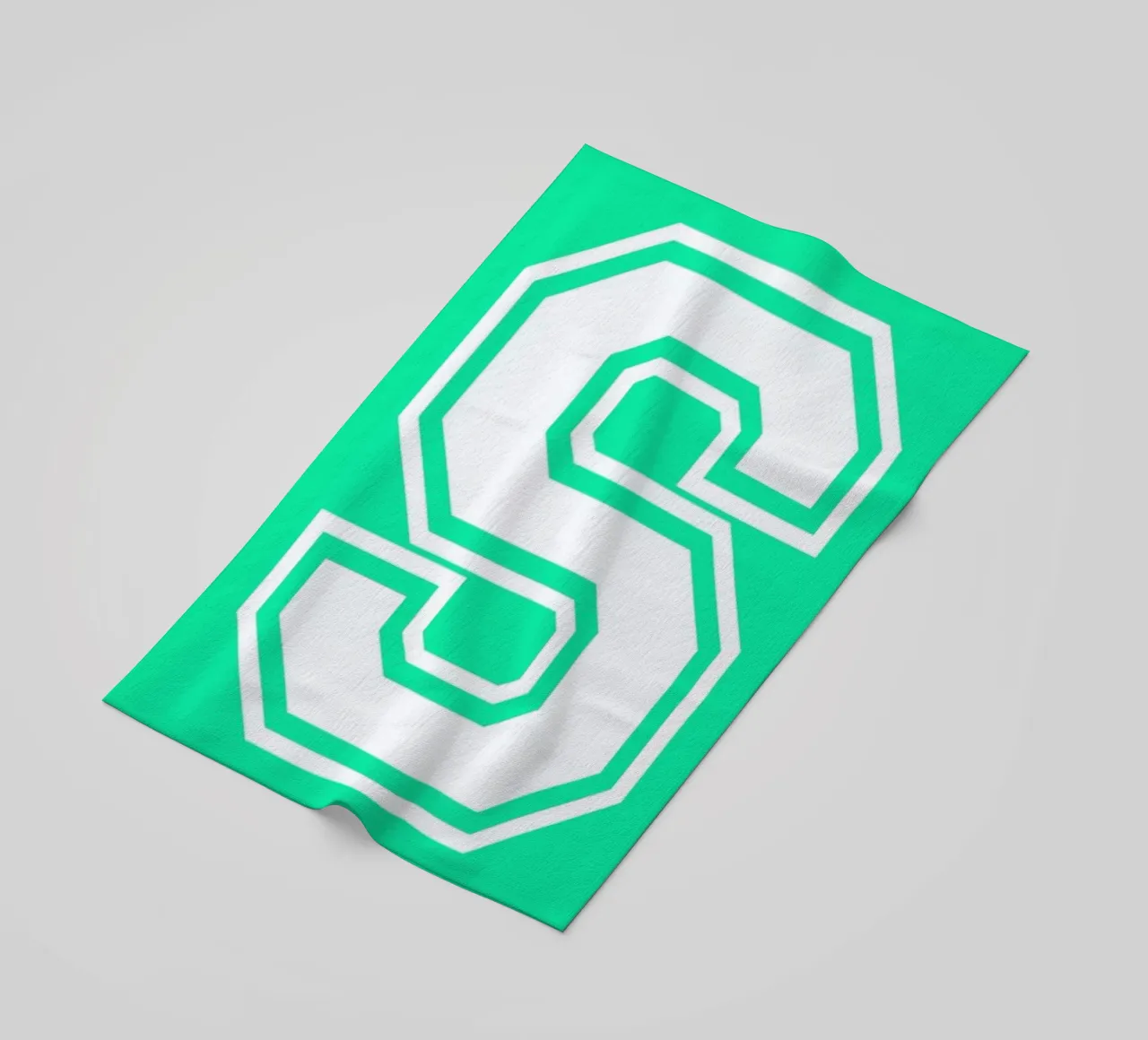 S beach towel by Studio One