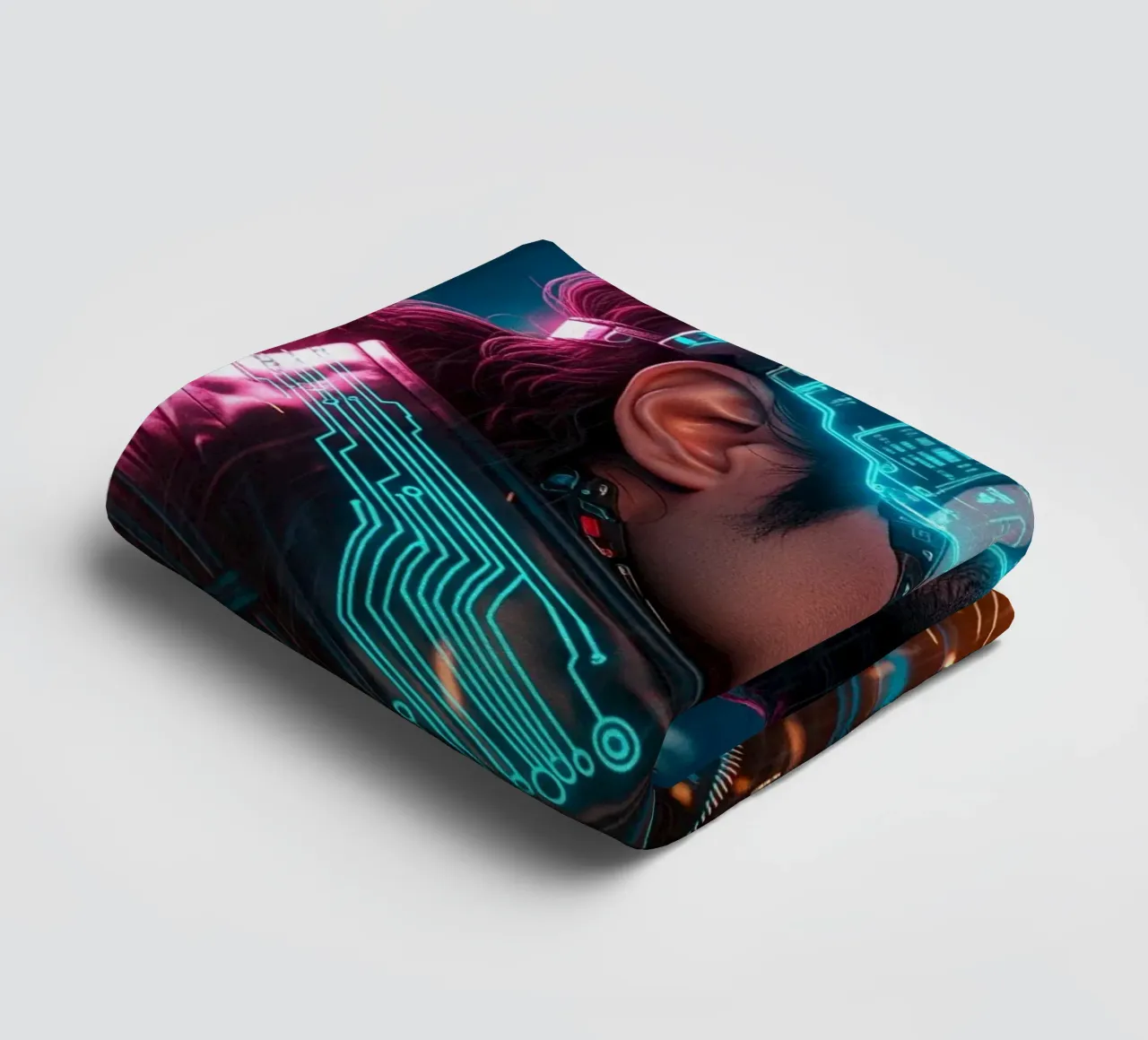 Michael Jackson - Cyber Punk art (2) asciugamano da bagno da Lembayung art