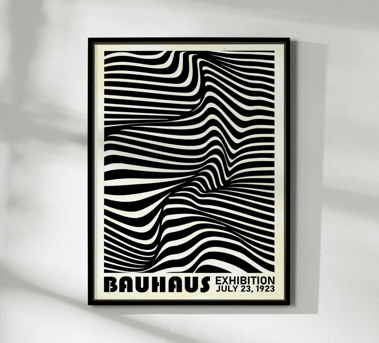 Manifesto della mostra Bauhaus, 23 luglio 1923 carta hahnemühle da Jason Studio