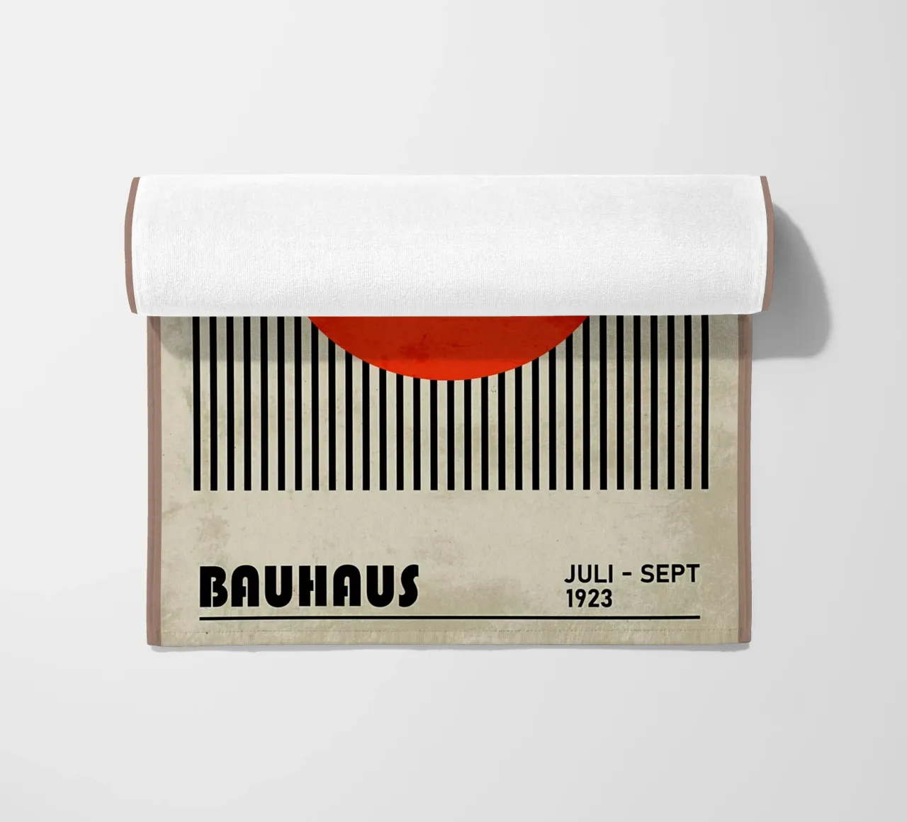 Manifesto della mostra Bauhaus, 1923 telo mare da Jason Studio