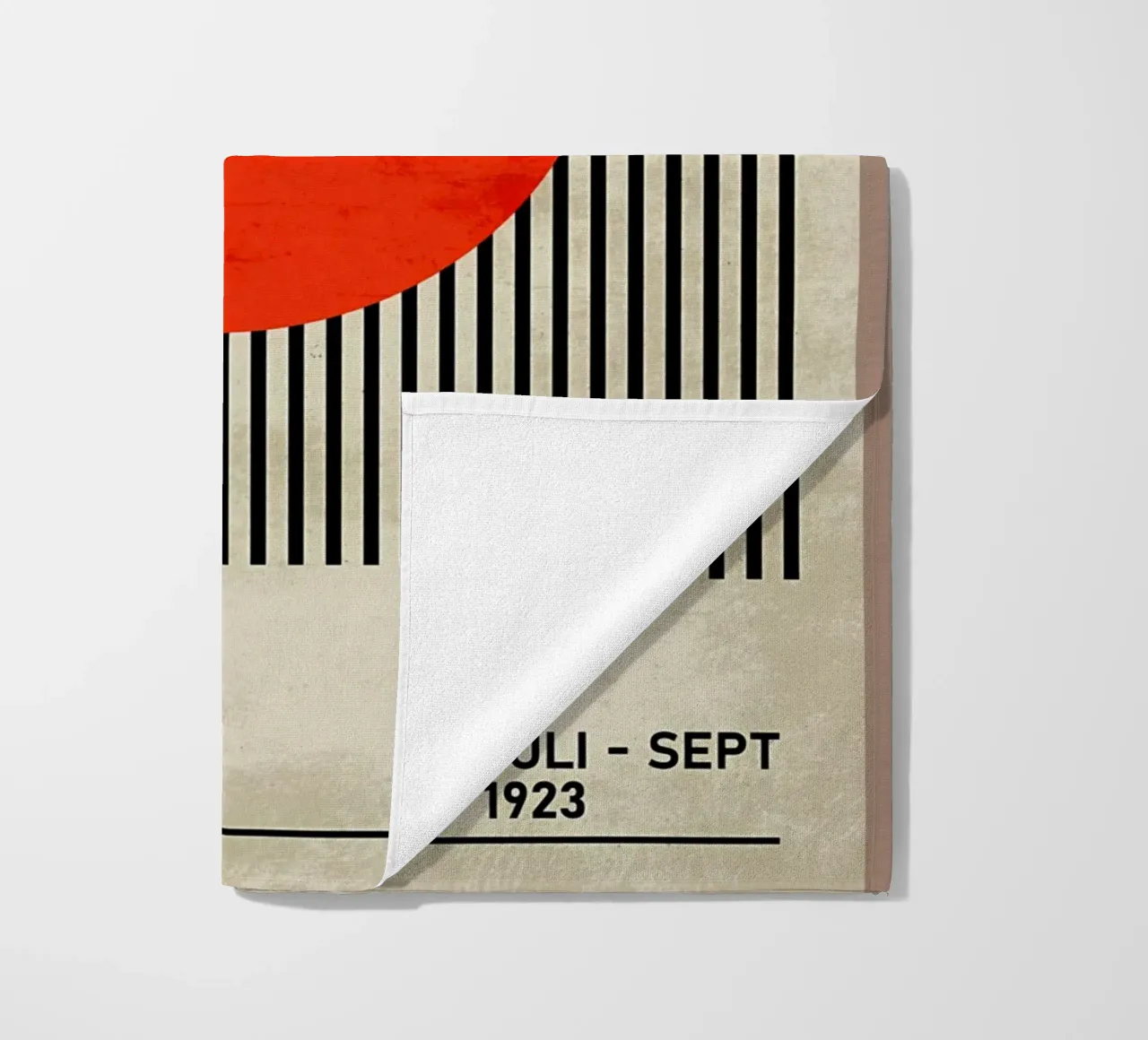 Manifesto della mostra Bauhaus, 1923 telo mare da Jason Studio