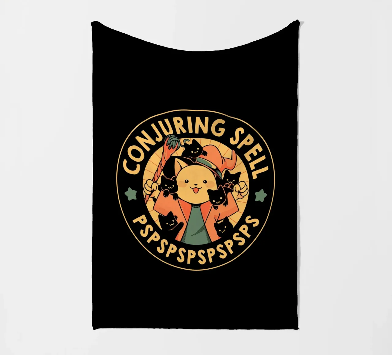 Conjuring Spell Pspsps coperta in pile da Tobe Fonseca
