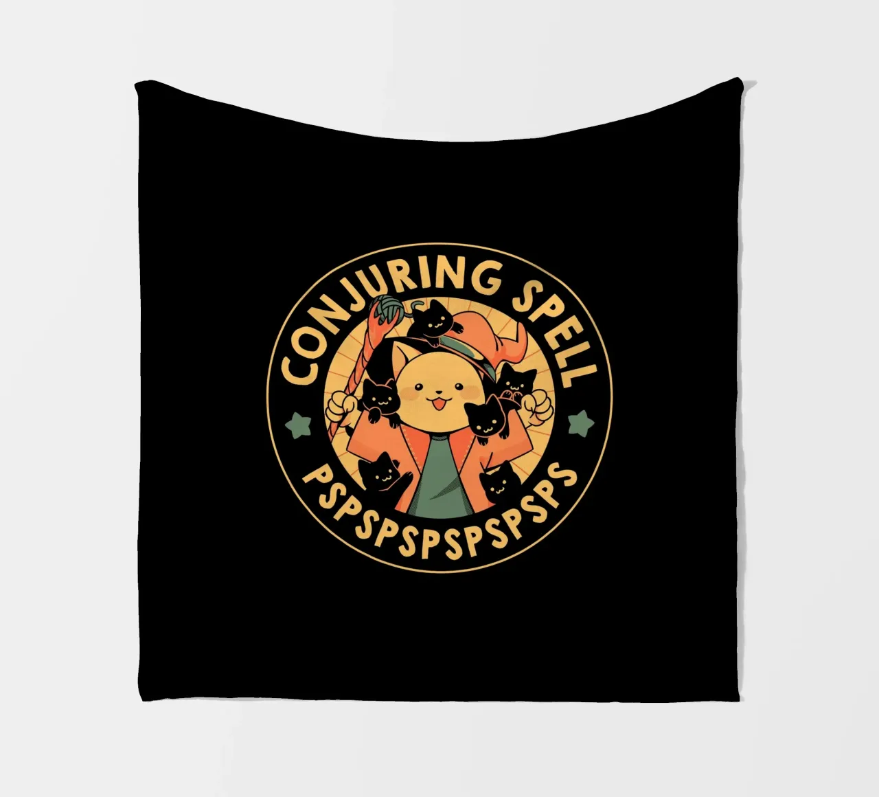 Conjuring Spell Pspsps coperta in pile da Tobe Fonseca