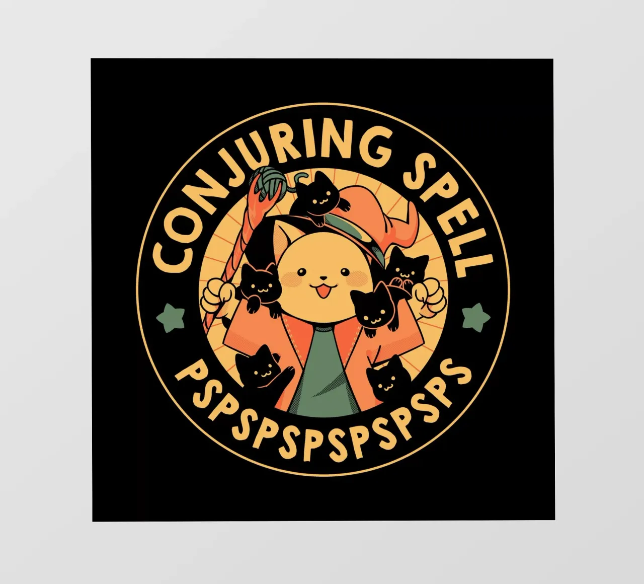 Conjuring Spell Pspsps telo in pvc da Tobe Fonseca