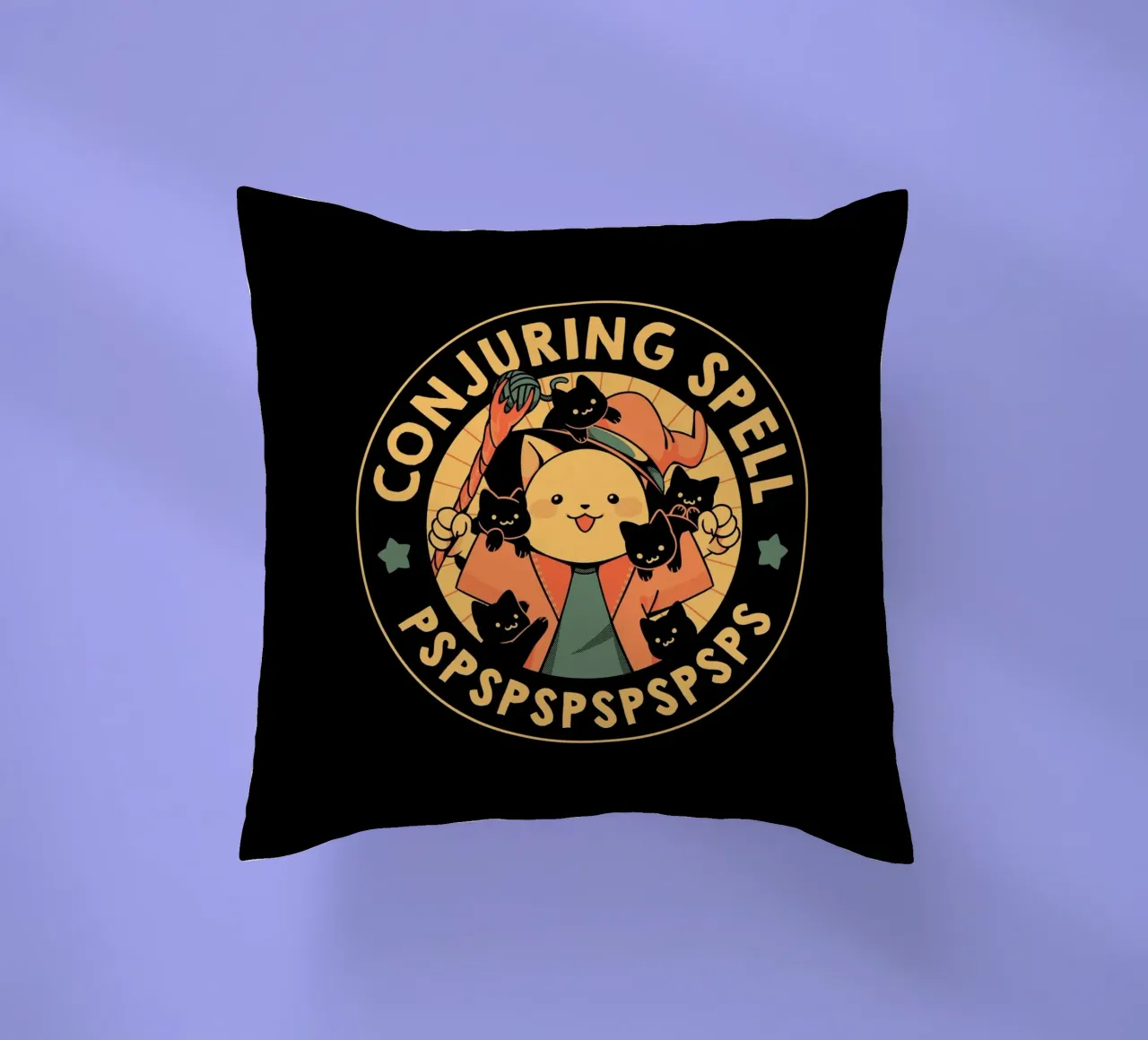 Conjuring Spell Pspsps cuscino da Tobe Fonseca