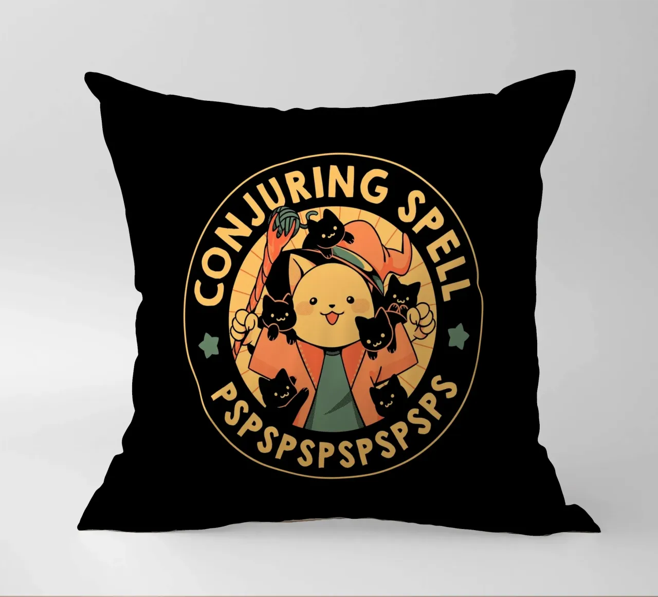Conjuring Spell Pspsps cuscino da Tobe Fonseca