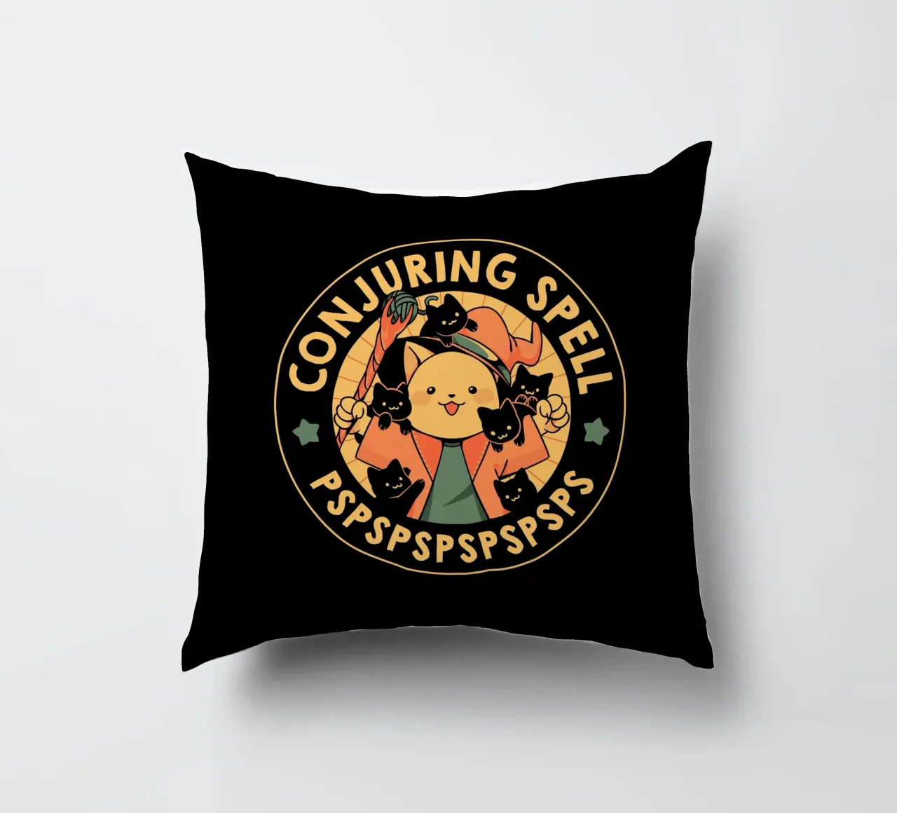 Conjuring Spell Pspsps cuscino da Tobe Fonseca