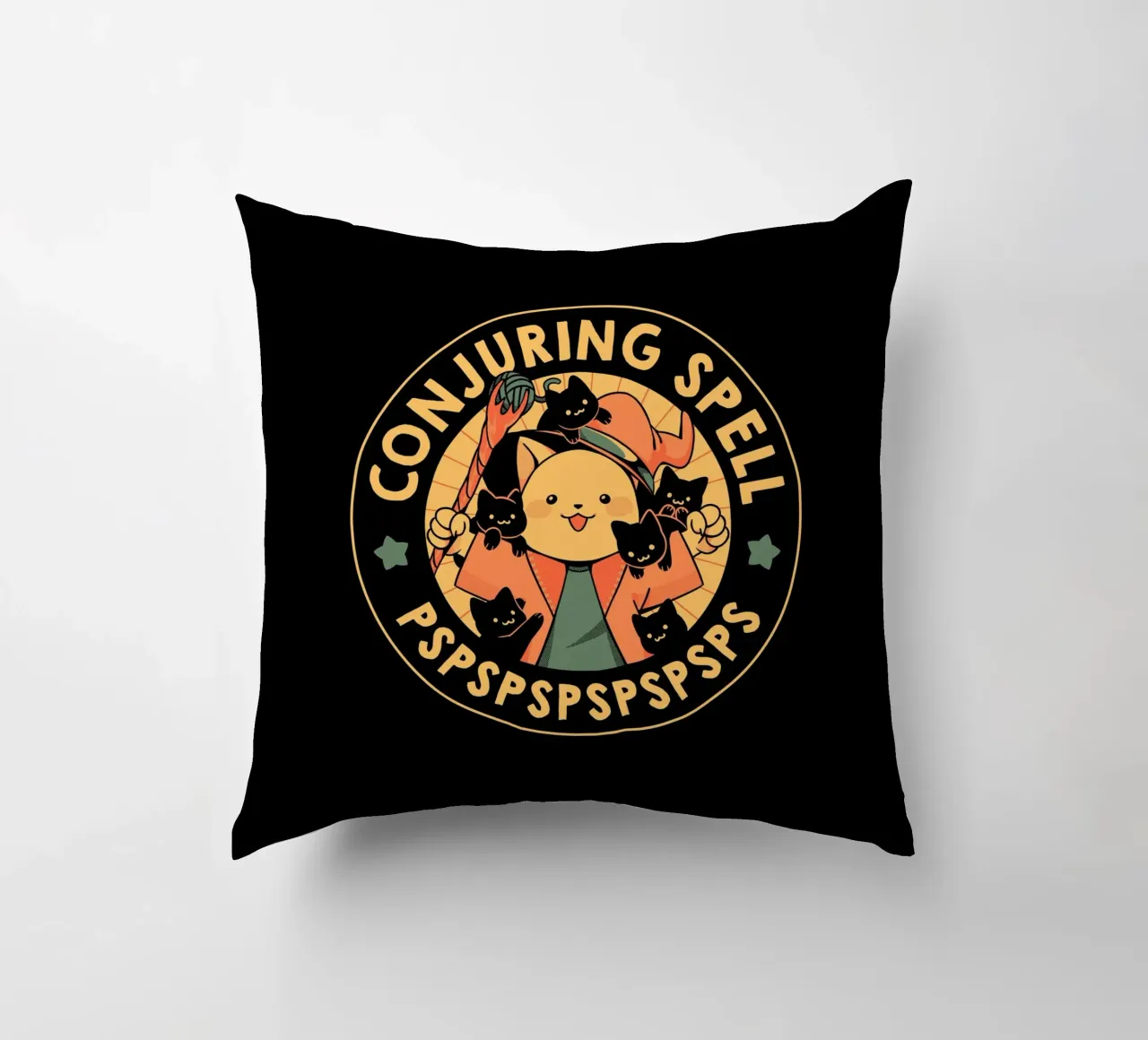 Conjuring Spell Pspsps cuscino da Tobe Fonseca