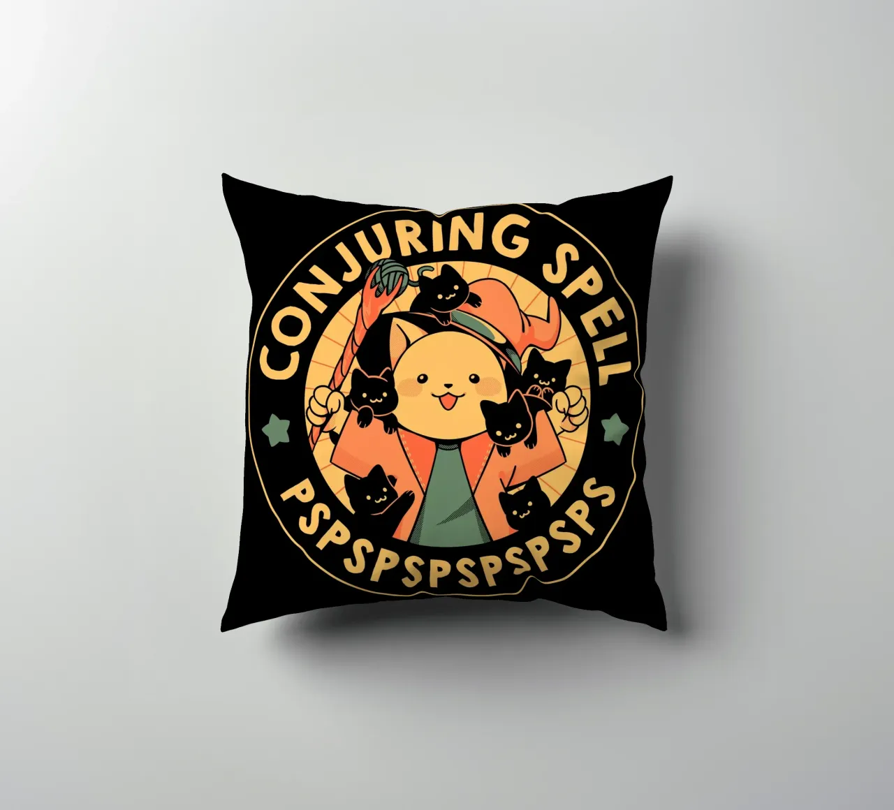 Conjuring Spell Pspsps cuscino da Tobe Fonseca