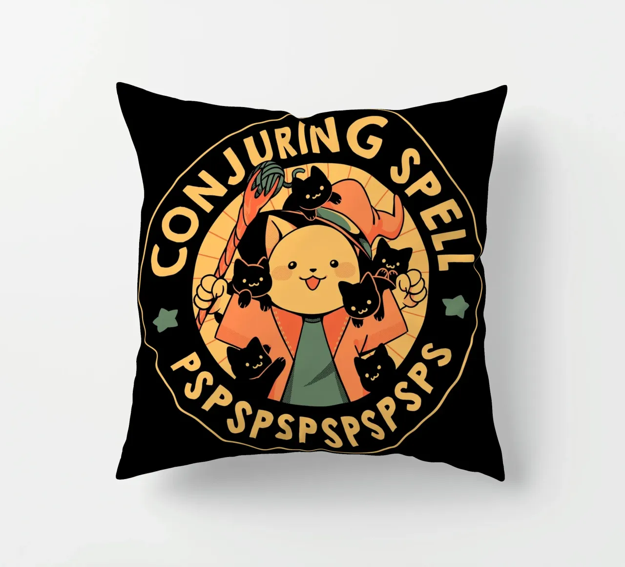 Conjuring Spell Pspsps cuscino da Tobe Fonseca