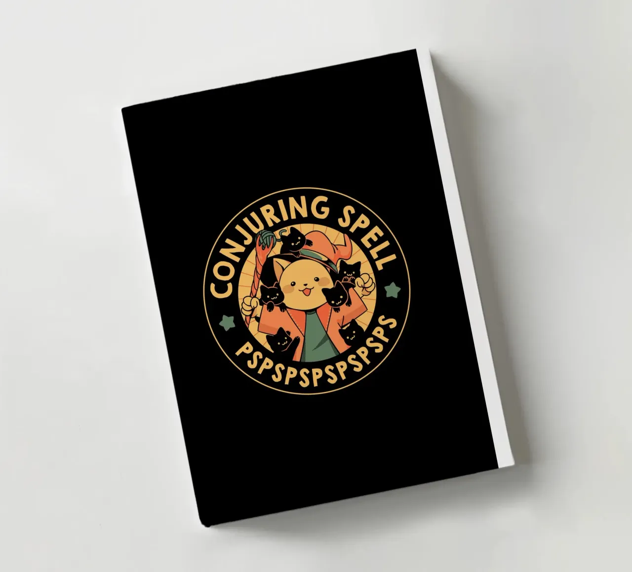 Conjuring Spell Pspsps notebook by Tobe Fonseca