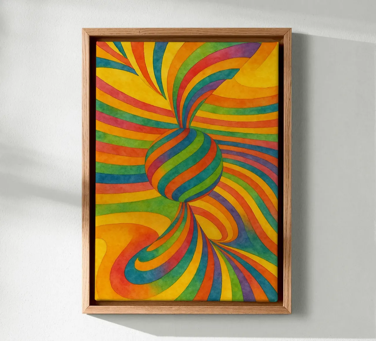 ball circular abstract drawing ilustration canvas by Permatax