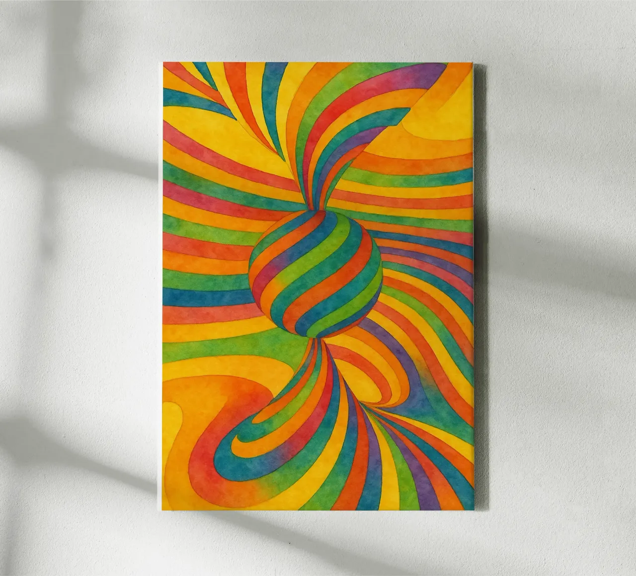 ball circular abstract drawing ilustration canvas by Permatax