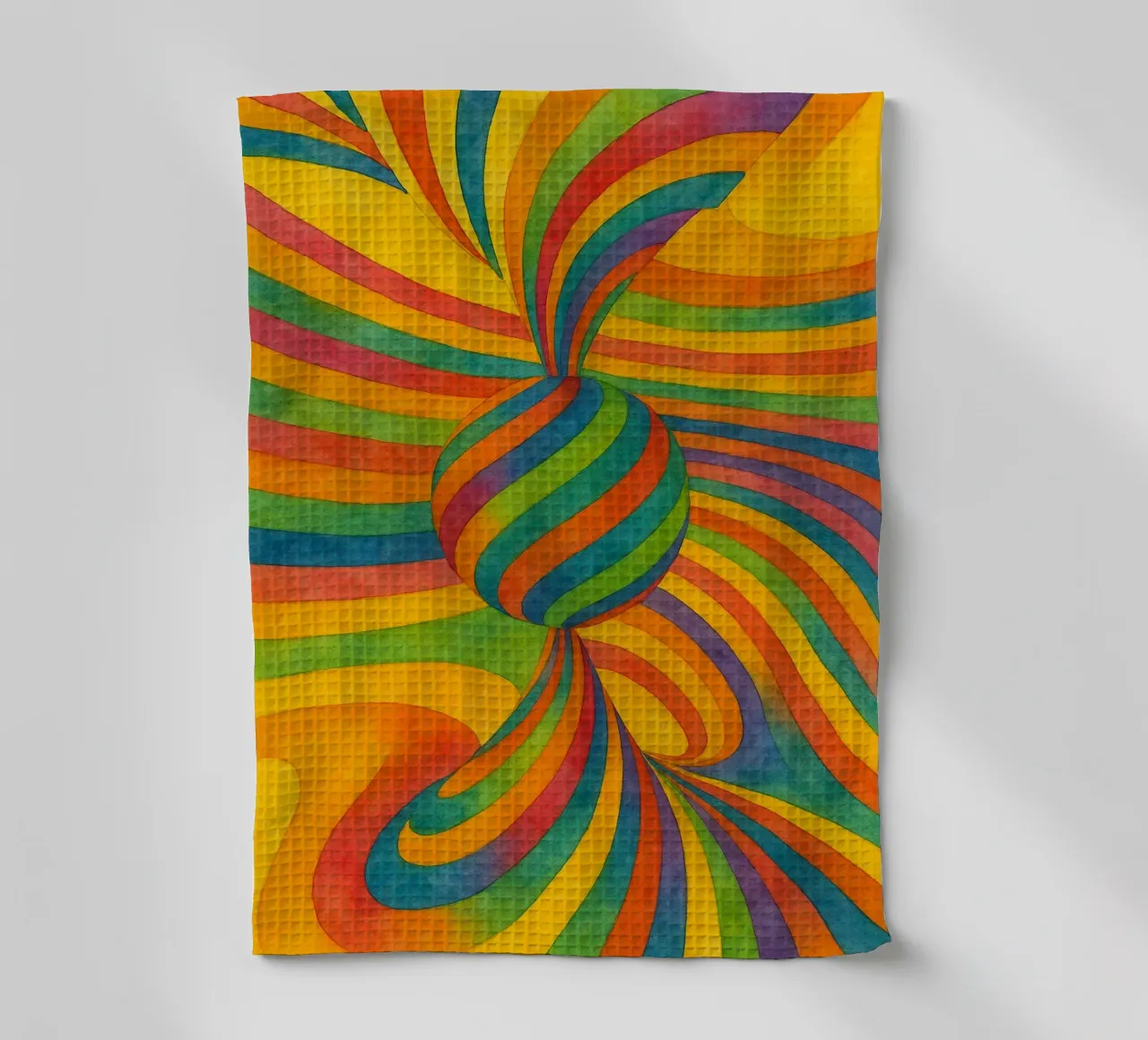 boule circulaire dessin abstrait ilustration torchon de Permatax