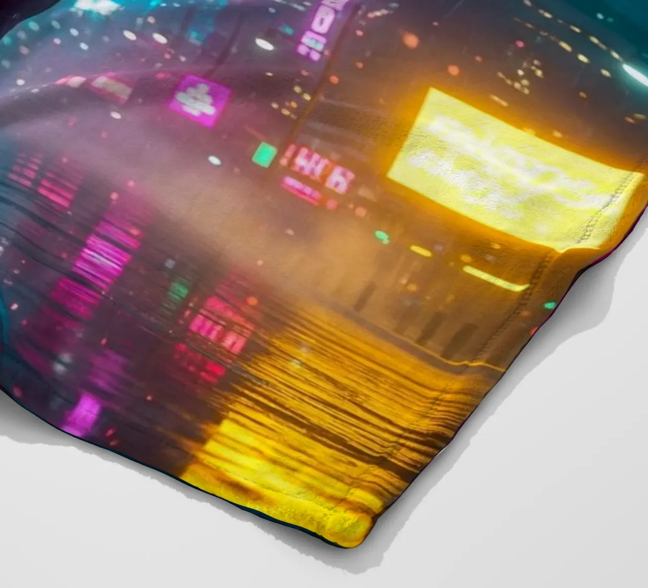 Michael Jackson - Cyber Punk art style (5) coperta in pile da Lembayung art
