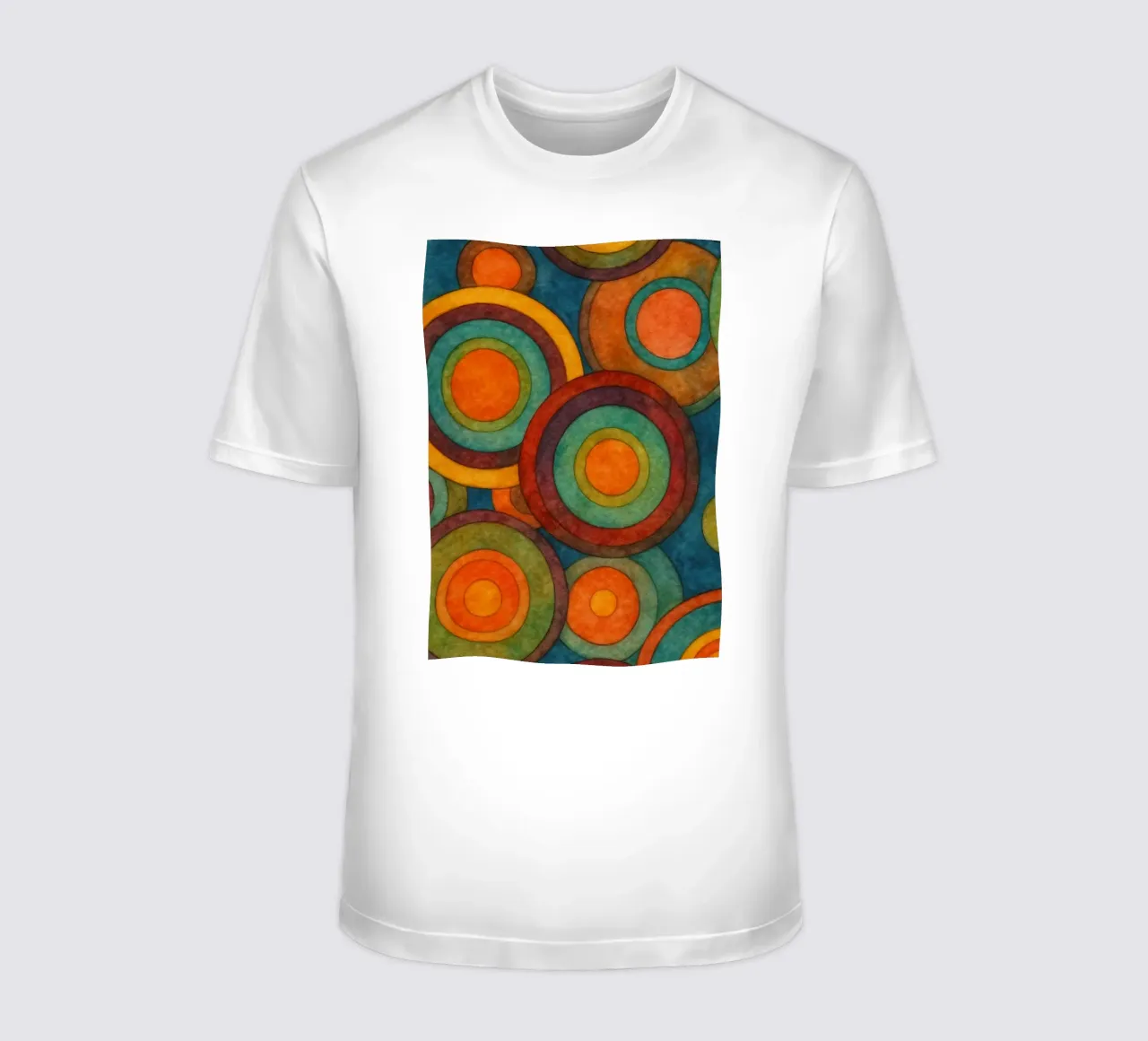 Ilustración de un círculo camiseta de Permatax