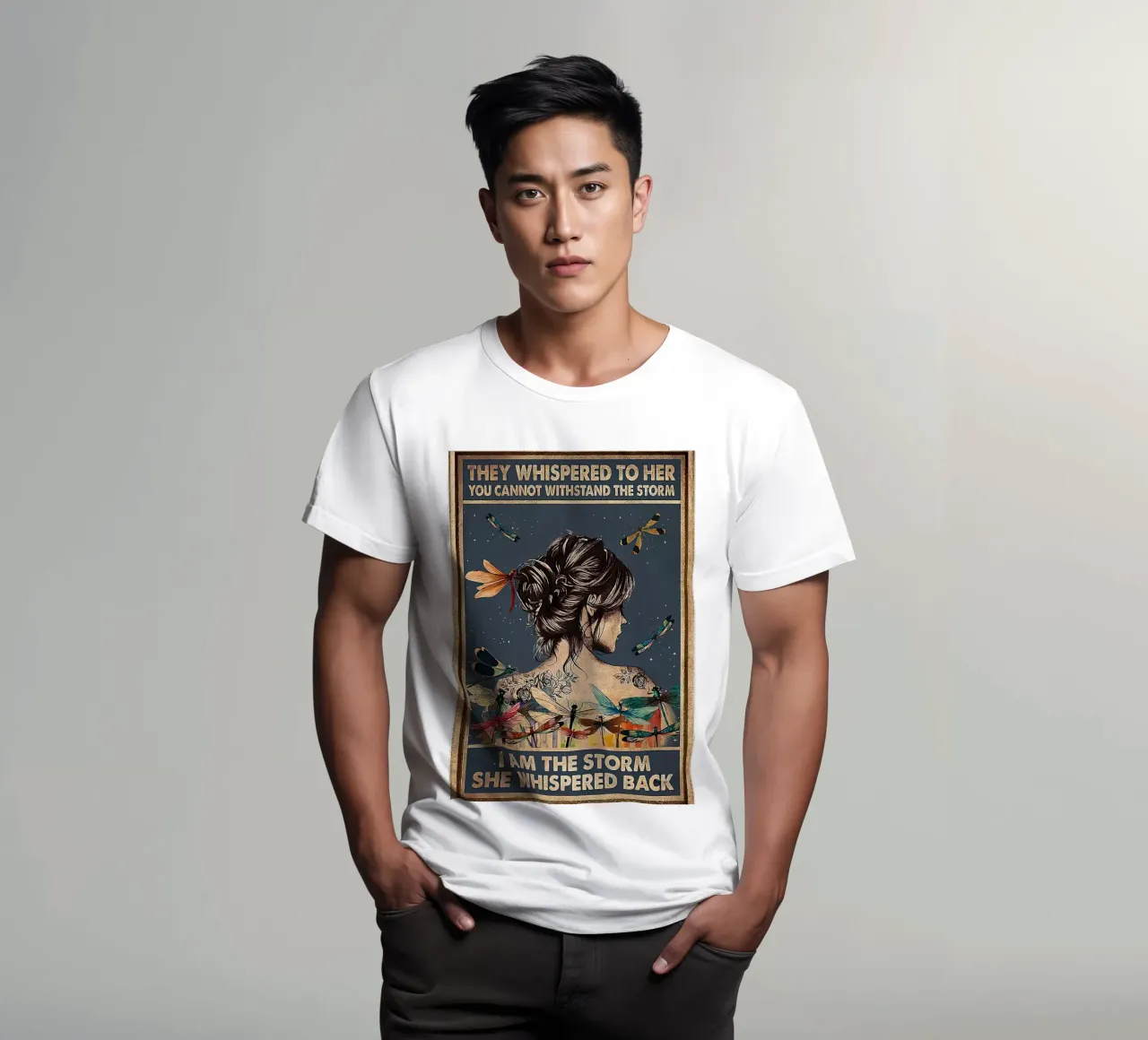 weinlese sie flüsterten ihr zu ich bin der sturm sie ward isaac T-Shirt von hibbs ronniee