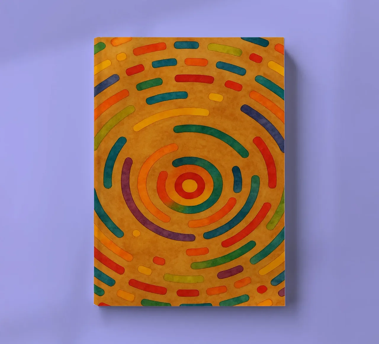 labyrinth circumference abstract drawing ilustration notebook by Permatax