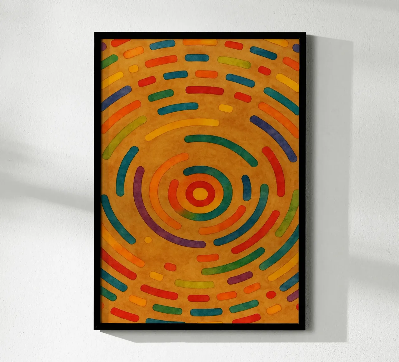 labyrint omtrek abstracte tekening ilustratie hahnemühle van Permatax