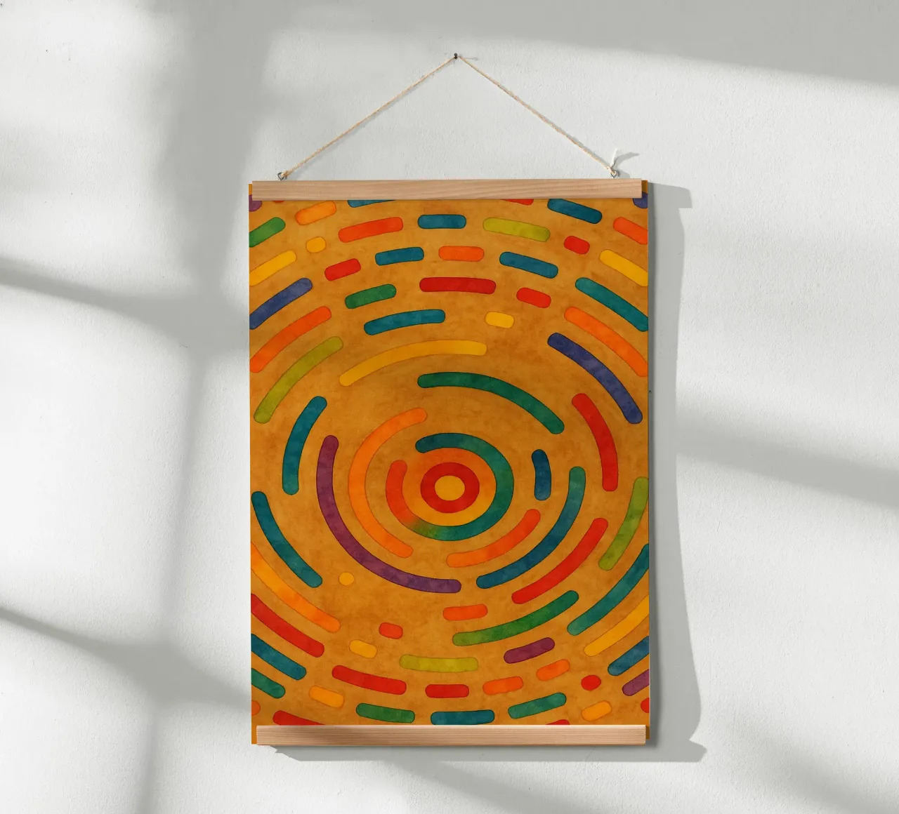 labyrint omtrek abstracte tekening ilustratie hahnemühle van Permatax