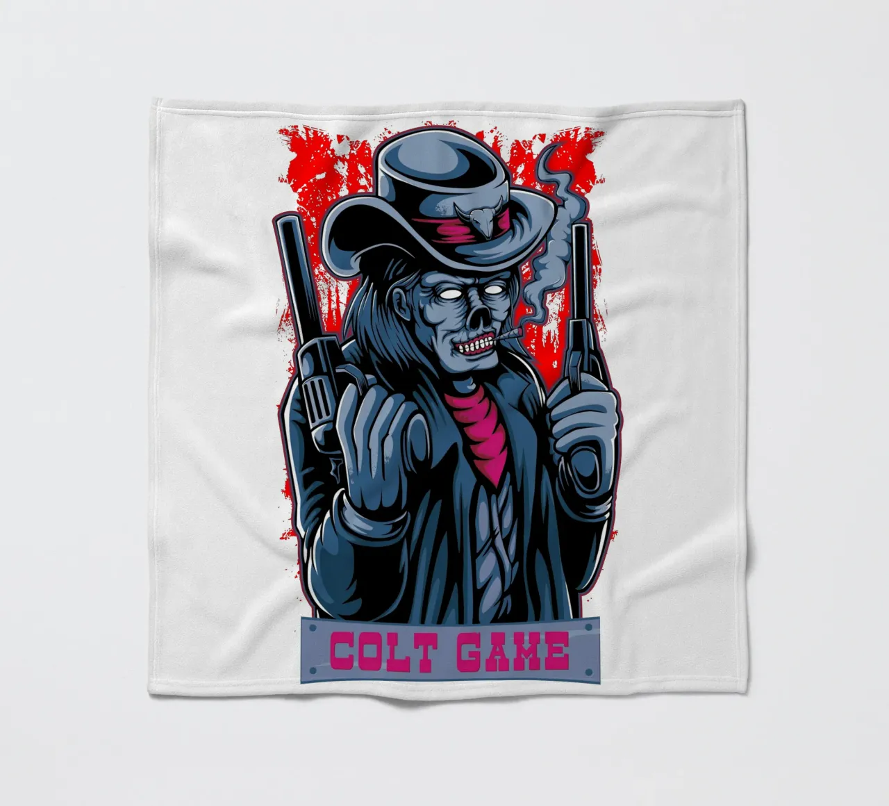 Illustrazione del gioco della Colt coperta in pile da Cute