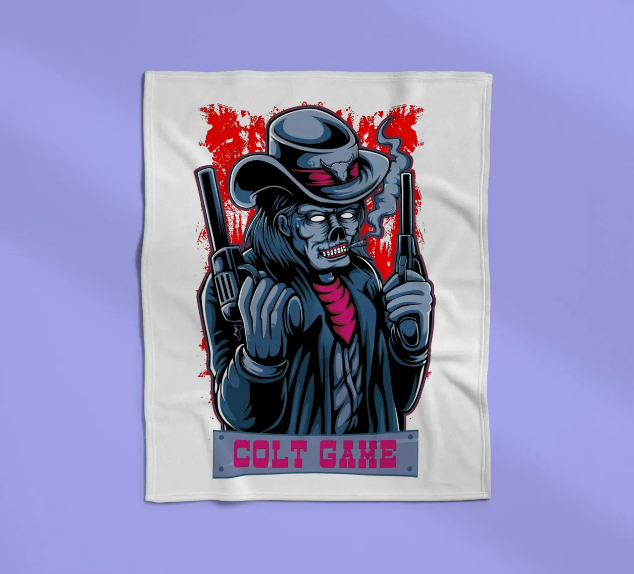Illustrazione del gioco della Colt coperta in pile da Cute