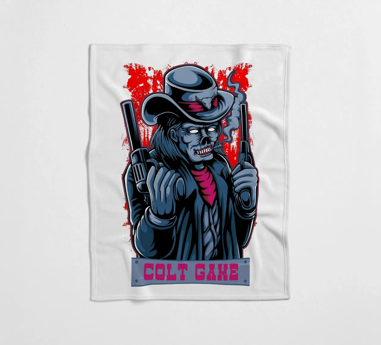 Illustrazione del gioco della Colt coperta in pile da Cute