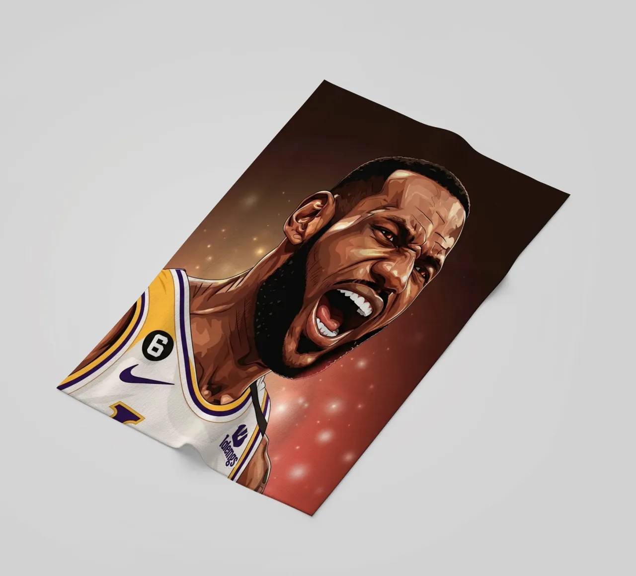 Lebron James portrait (1) telo mare da Lembayung art